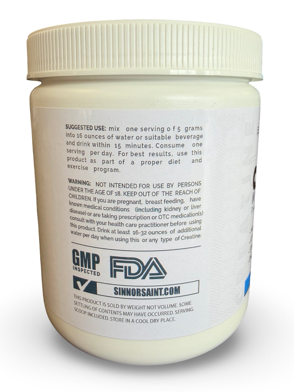 60 Servings Creatine Monohydrate