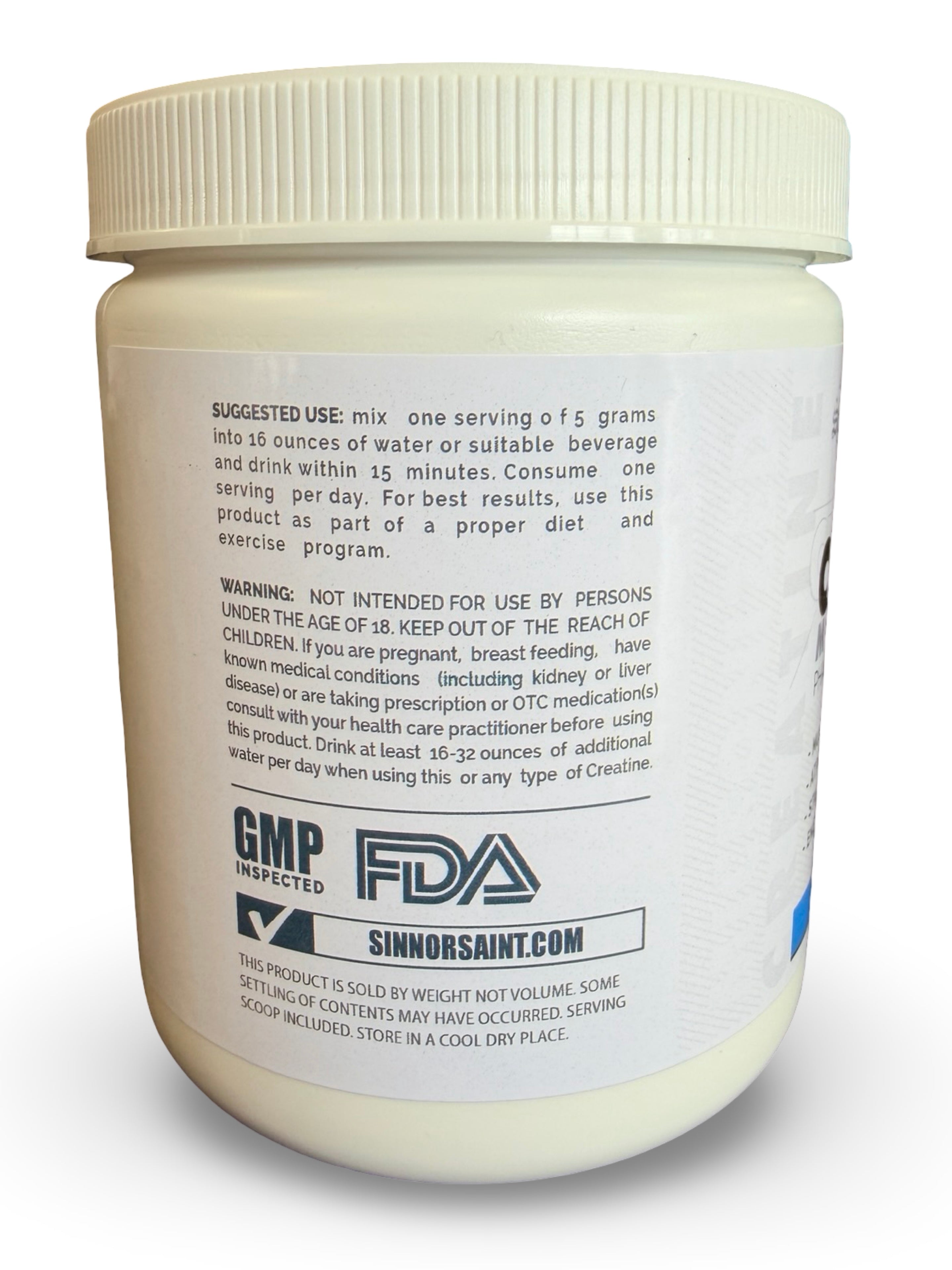60 Servings Creatine Monohydrate