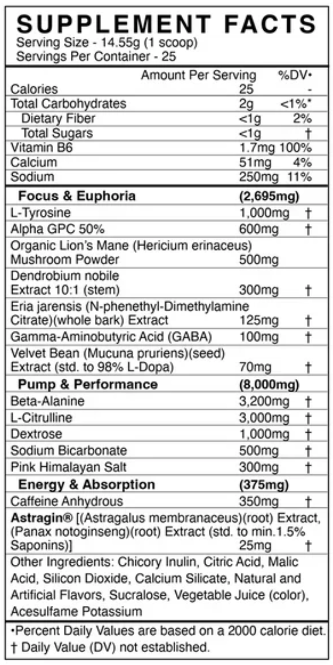 Black Market Adrenolyn Nootropic